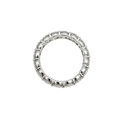 Bague Alliance en or blanc et diamants - Castafiore