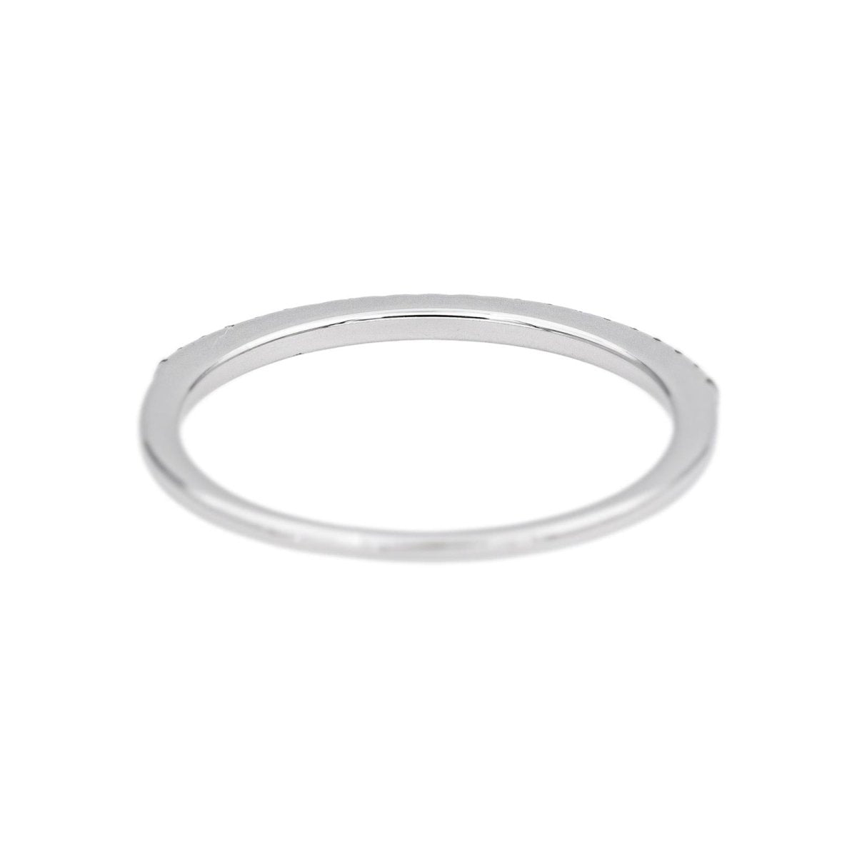 Bague Alliance en or blanc et diamants - Castafiore