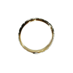 Bague Alliance en or blanc et or rose - Castafiore