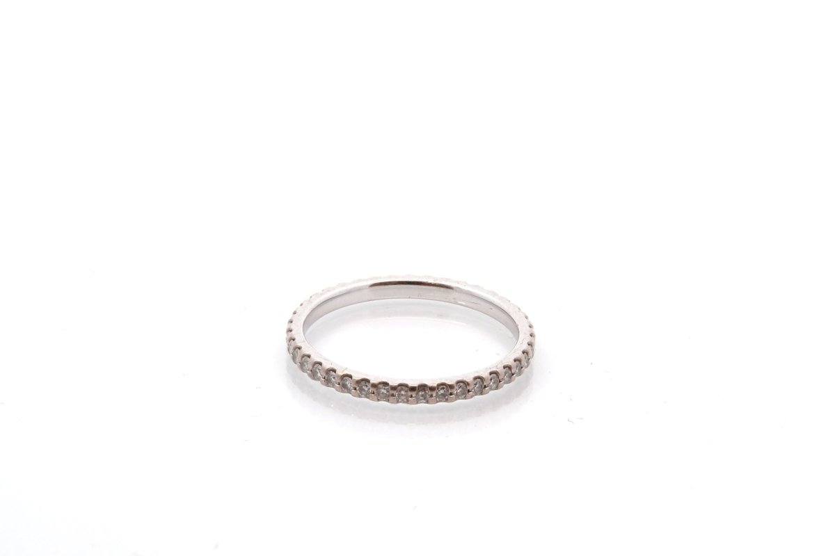 Bague alliance en or et diamant - Castafiore