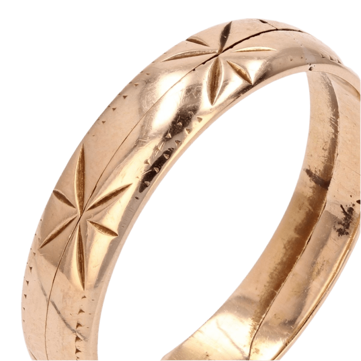 Bague Alliance en or jaune - Castafiore