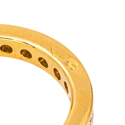 Bague Alliance en or jaune et diamant - Castafiore