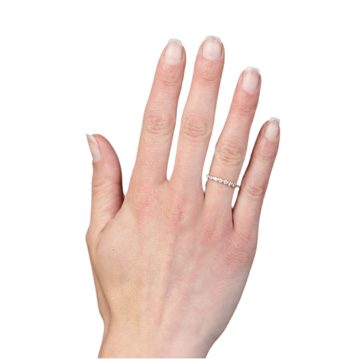 Bague Alliance en or jaune et diamants - Castafiore