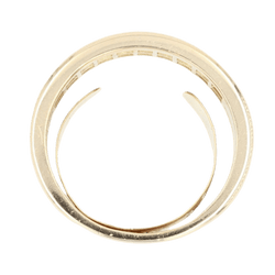 Bague Alliance en or jaune et diamants - Castafiore