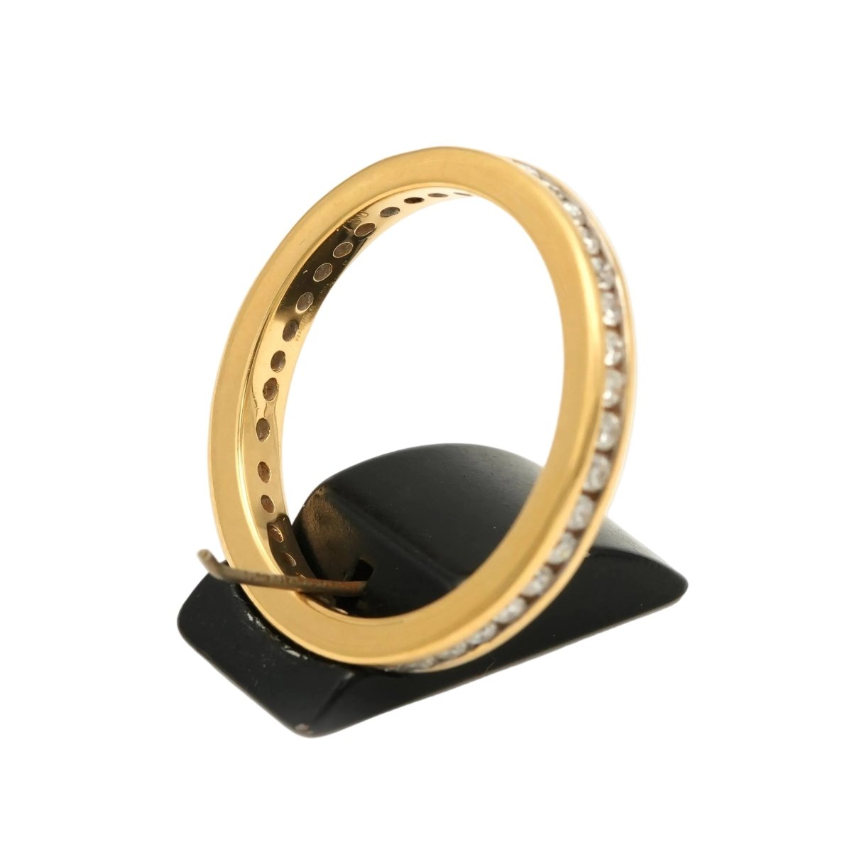 Bague Alliance en or jaune et diamants - Castafiore
