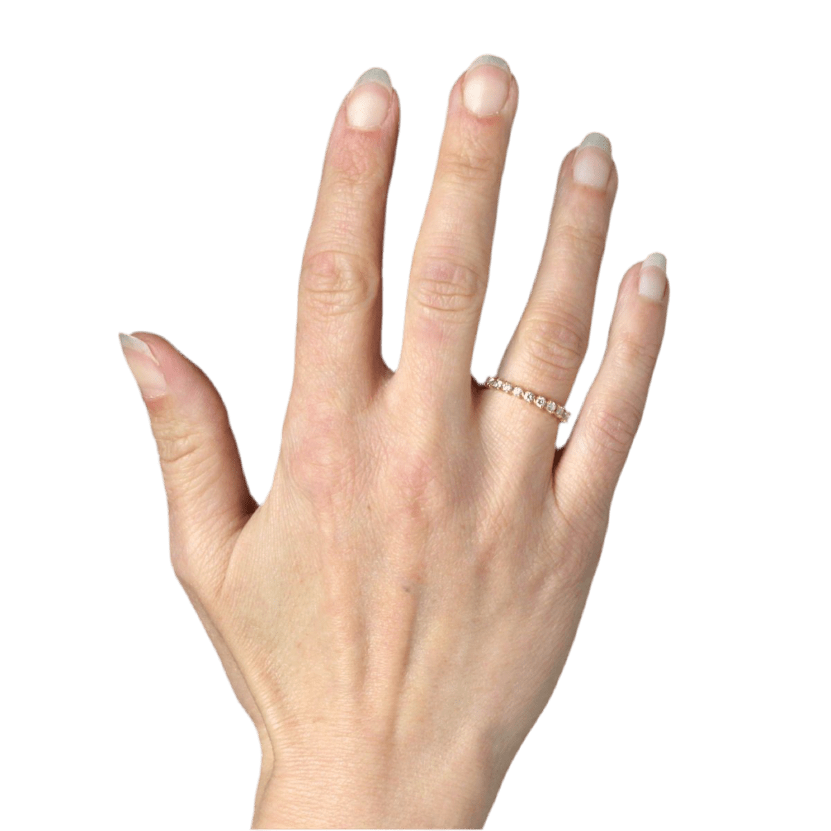 Bague Alliance en or jaune et diamants - Castafiore