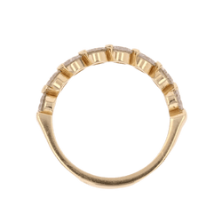 Bague Alliance en or jaune et diamants - Castafiore