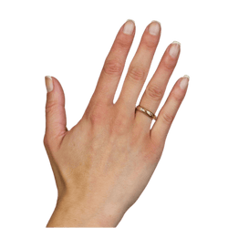 Bague Alliance en or jaune et diamants - Castafiore