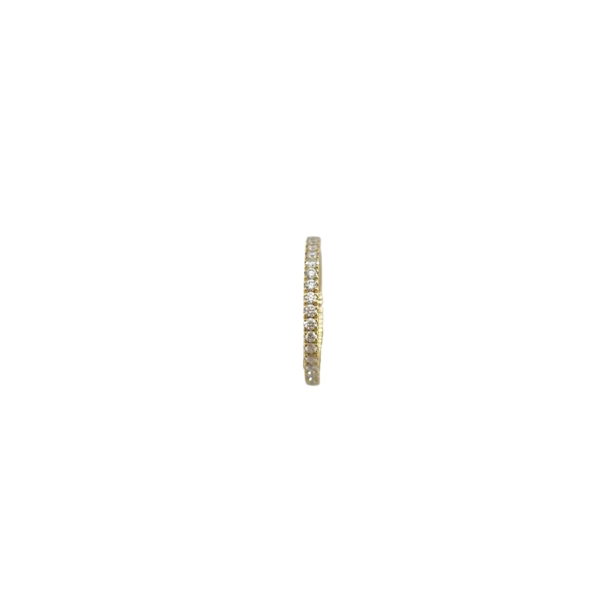 Bague Alliance en or jaune et diamants - Castafiore