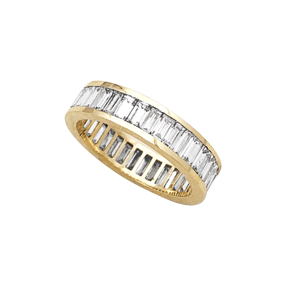 Bague Alliance en or jaune et diamants - Castafiore