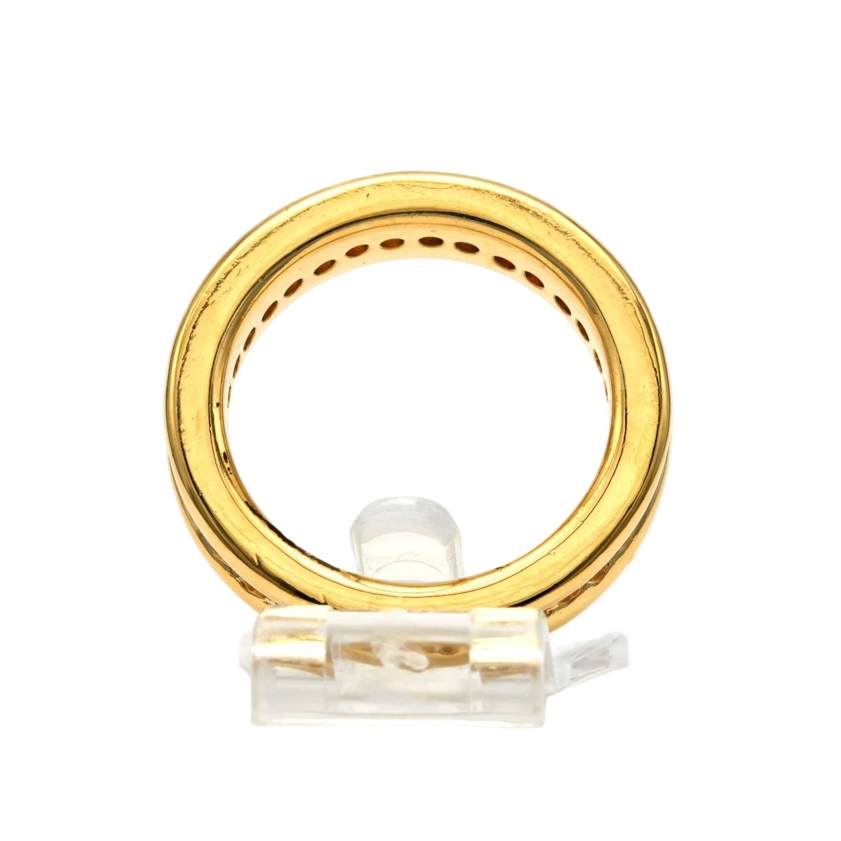 Bague Alliance en or jaune et diamants - Castafiore