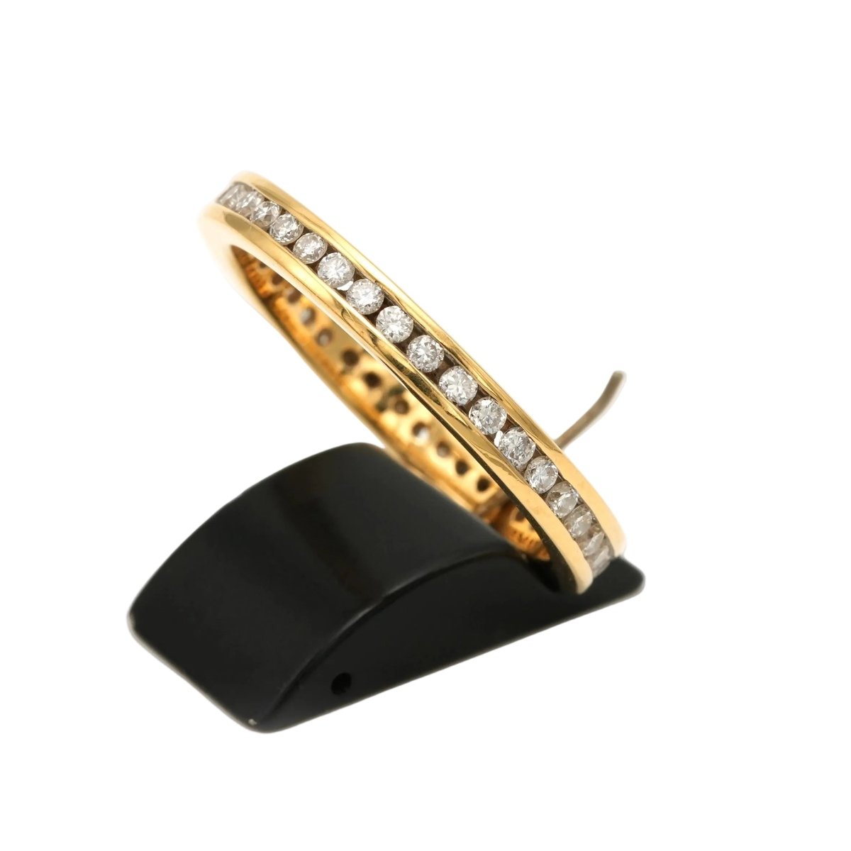 Bague Alliance en or jaune et diamants - Castafiore
