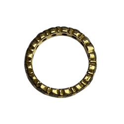 Bague Alliance en or jaune et diamants - Castafiore