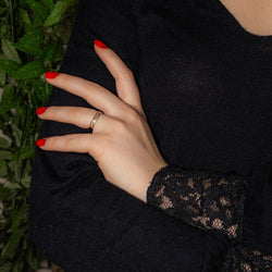 Ring Yellow gold diamond