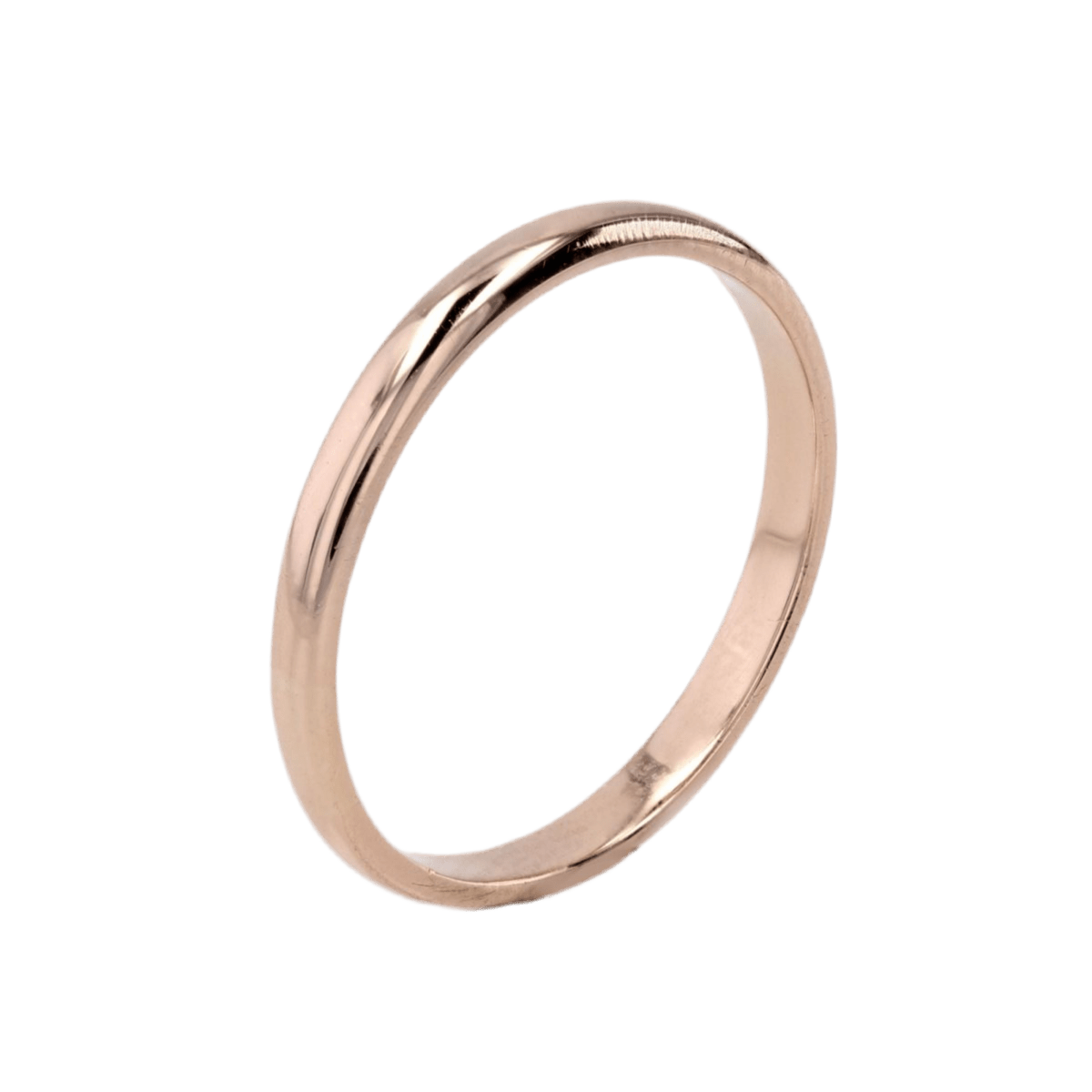 Bague Alliance en or rose - Castafiore