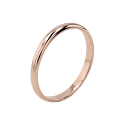 Bague Alliance en or rose - Castafiore