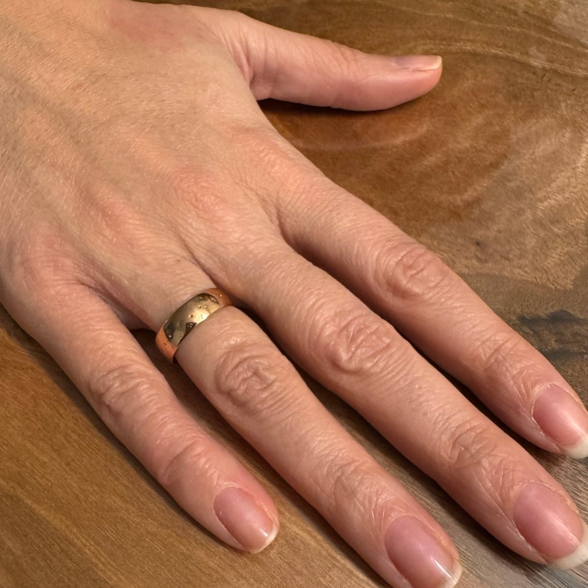 Bague Alliance en or rose - Castafiore