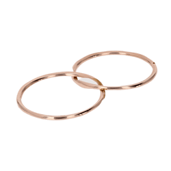 Bague Alliance en or rose - Castafiore