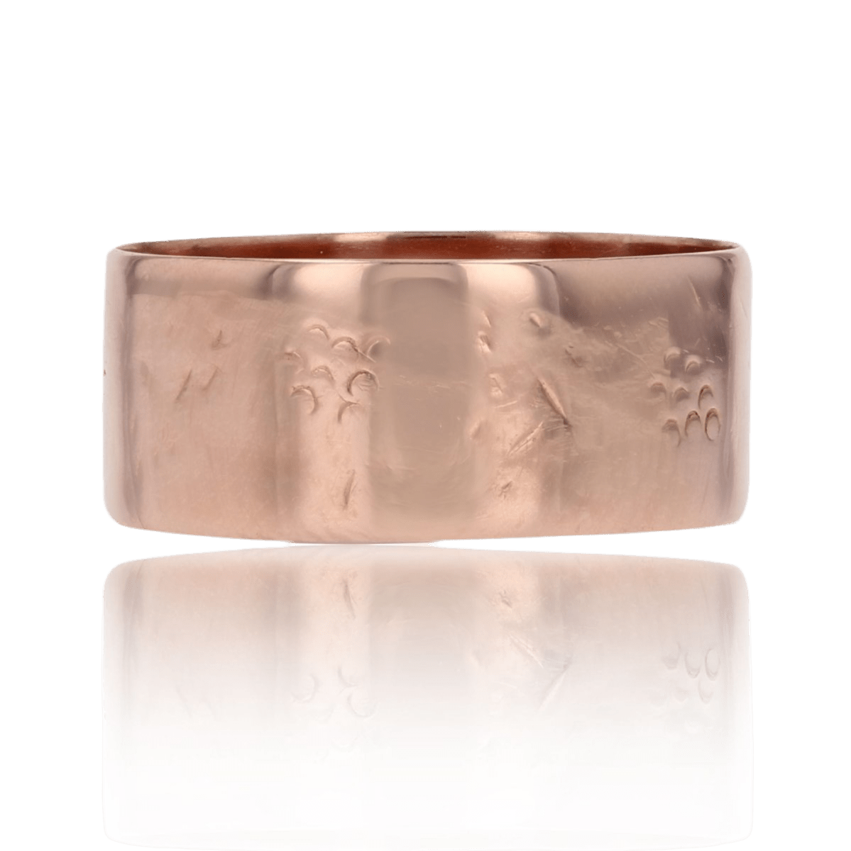 Bague Alliance en or rose - Castafiore