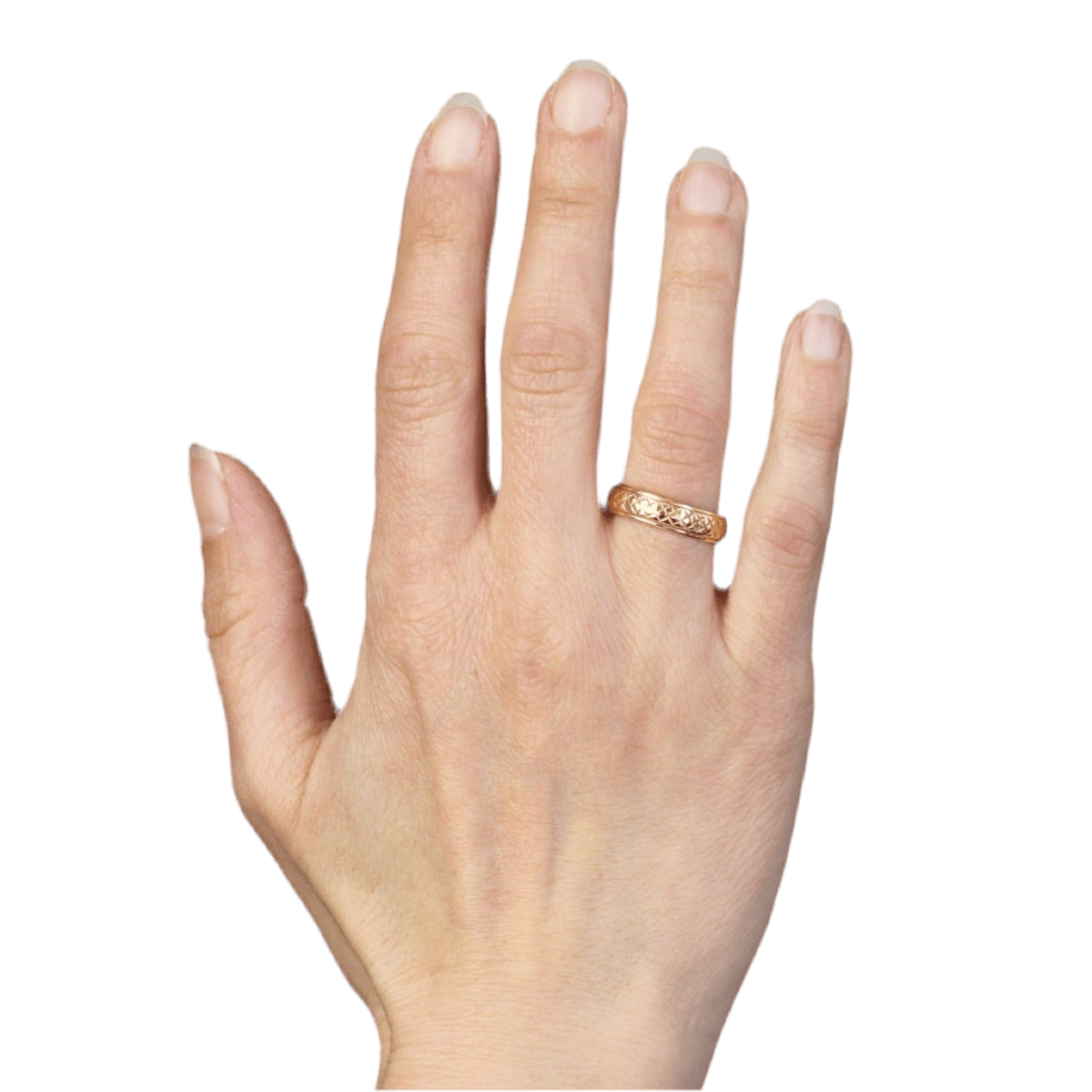 Bague Alliance en or rose - Castafiore