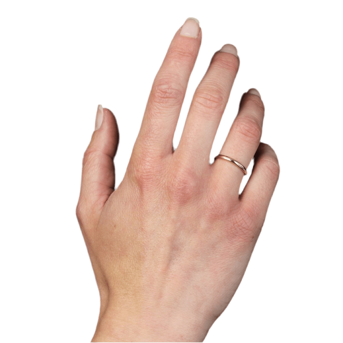 Bague Alliance en or rose - Castafiore