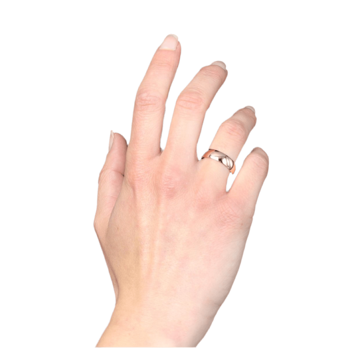 Bague Alliance en or rose - Castafiore