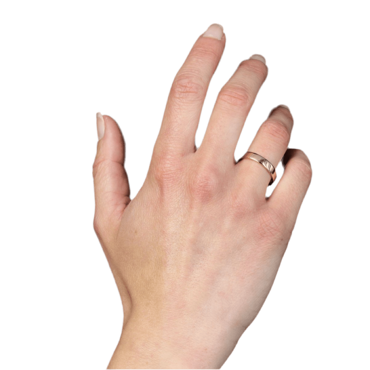 Bague Alliance en or rose - Castafiore