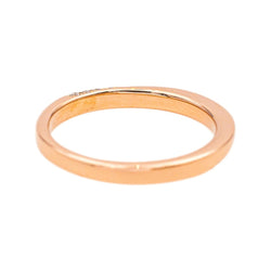 Bague Alliance en or rose et diamants - Castafiore