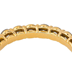 Bague Alliance en or rose et diamants - Castafiore