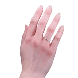 Bague Alliance en platine - Castafiore