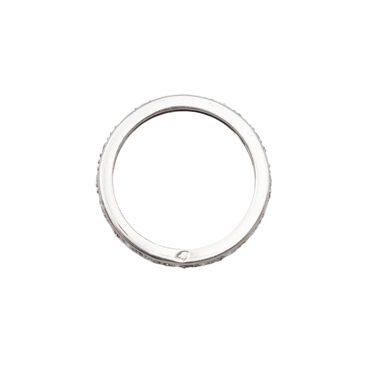Bague Alliance en platine et diamants - Castafiore