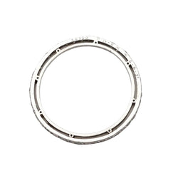 Bague Alliance en platine et diamants - Castafiore