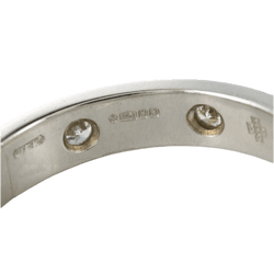 Bague Alliance en platine et diamants - Castafiore