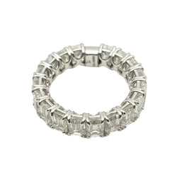 Bague Alliance "Eterné" en or blanc et diamants - Castafiore