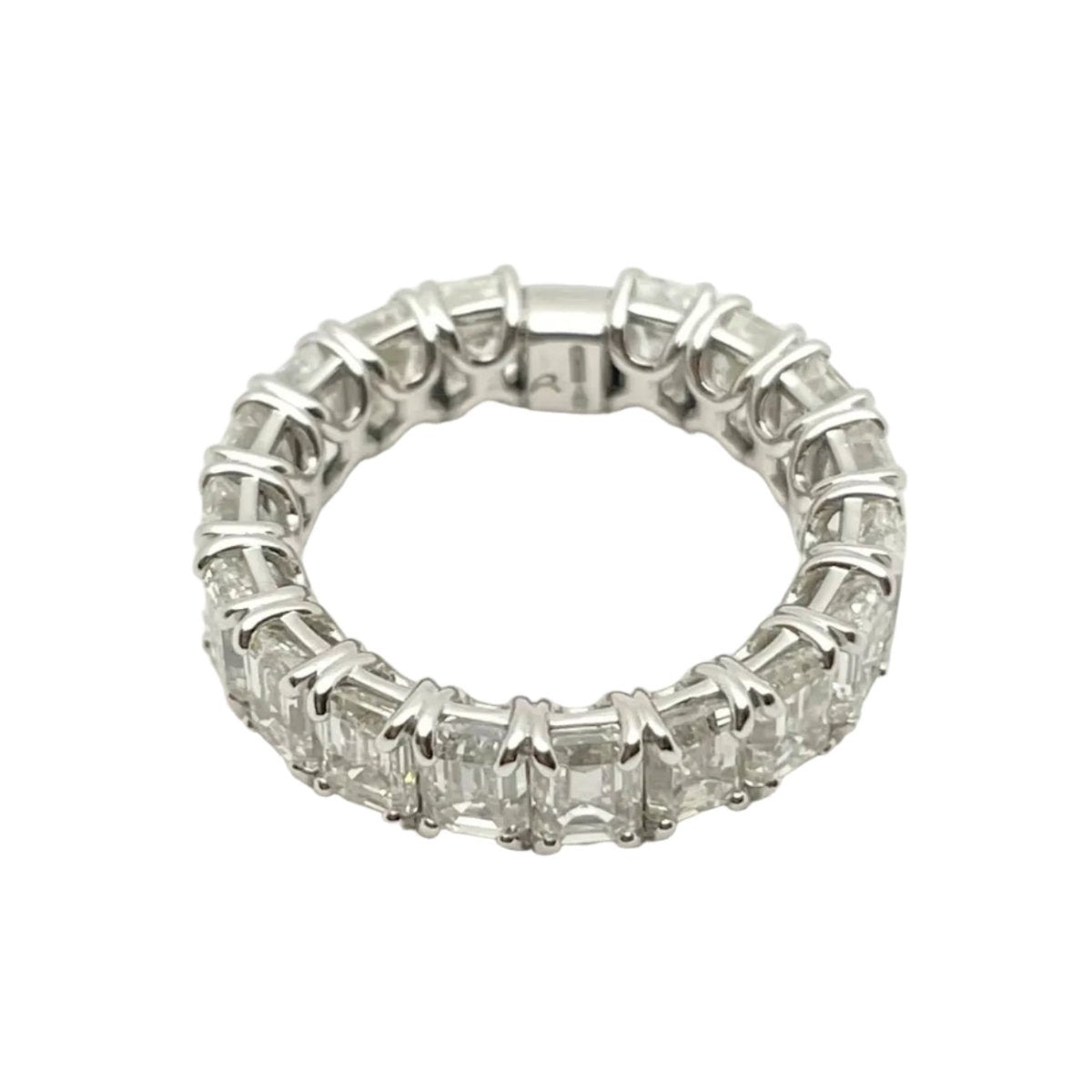 Bague Alliance "Eterné" en or blanc et diamants - Castafiore