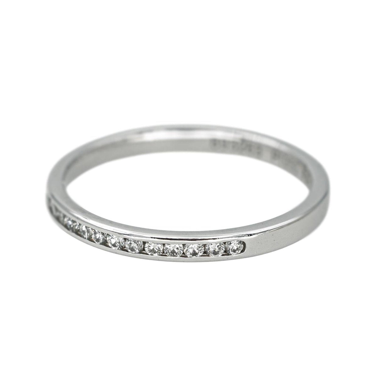 Bague Alliance FRED "For Love" en platine et diamants - Castafiore