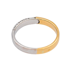 Bague Alliance GUY LAROCHE en or blanc et or jaune - Castafiore