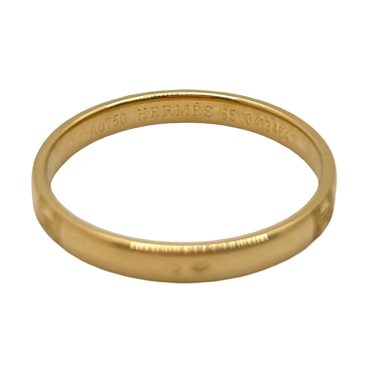 Bague Alliance HERMÈS en or jaune - Castafiore