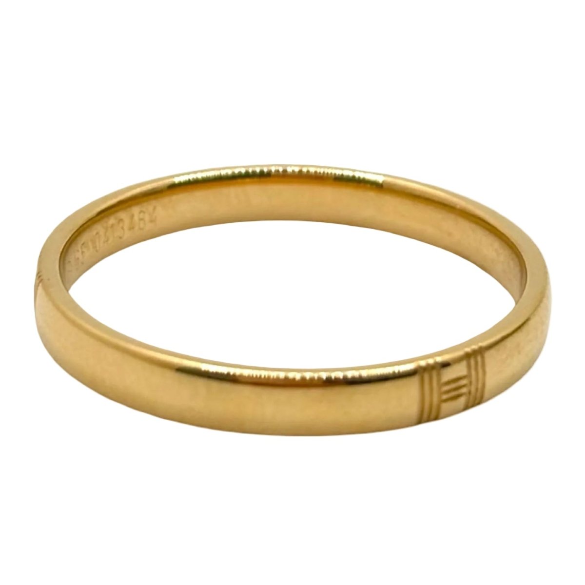 Bague Alliance HERMÈS en or jaune - Castafiore