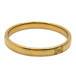 Bague Alliance HERMÈS en or jaune - Castafiore