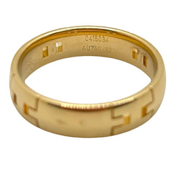 Bague Alliance HERMÈS "Herakles" en or jaune - Castafiore