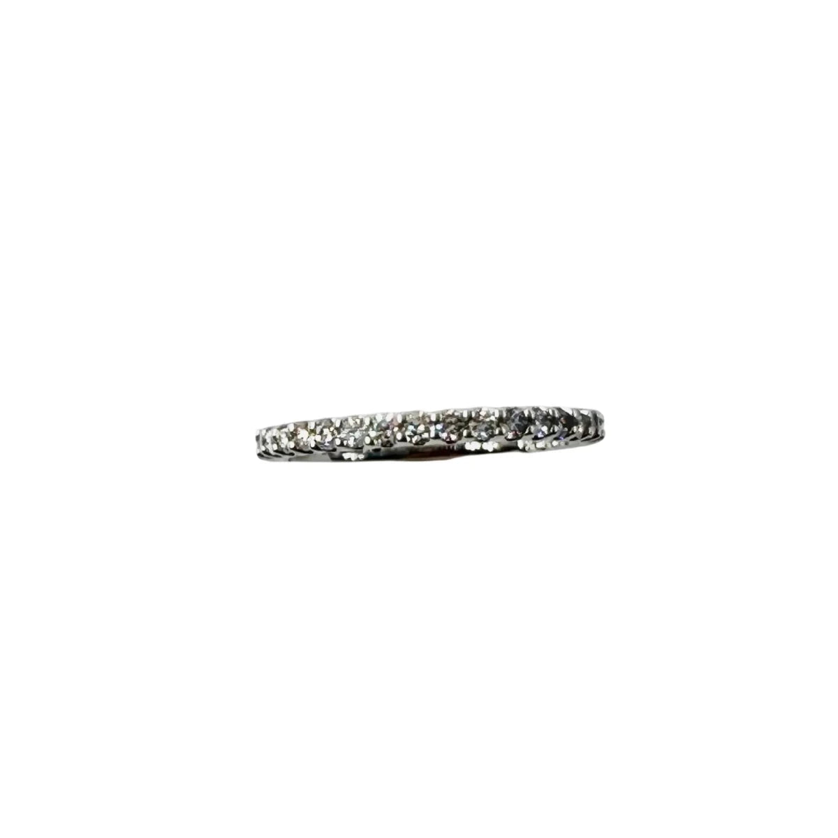 Bague Alliance JULIETTE en or blanc et diamants - Castafiore