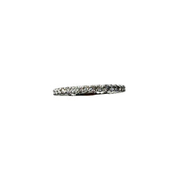 Bague Alliance JULIETTE en or blanc et diamants - Castafiore