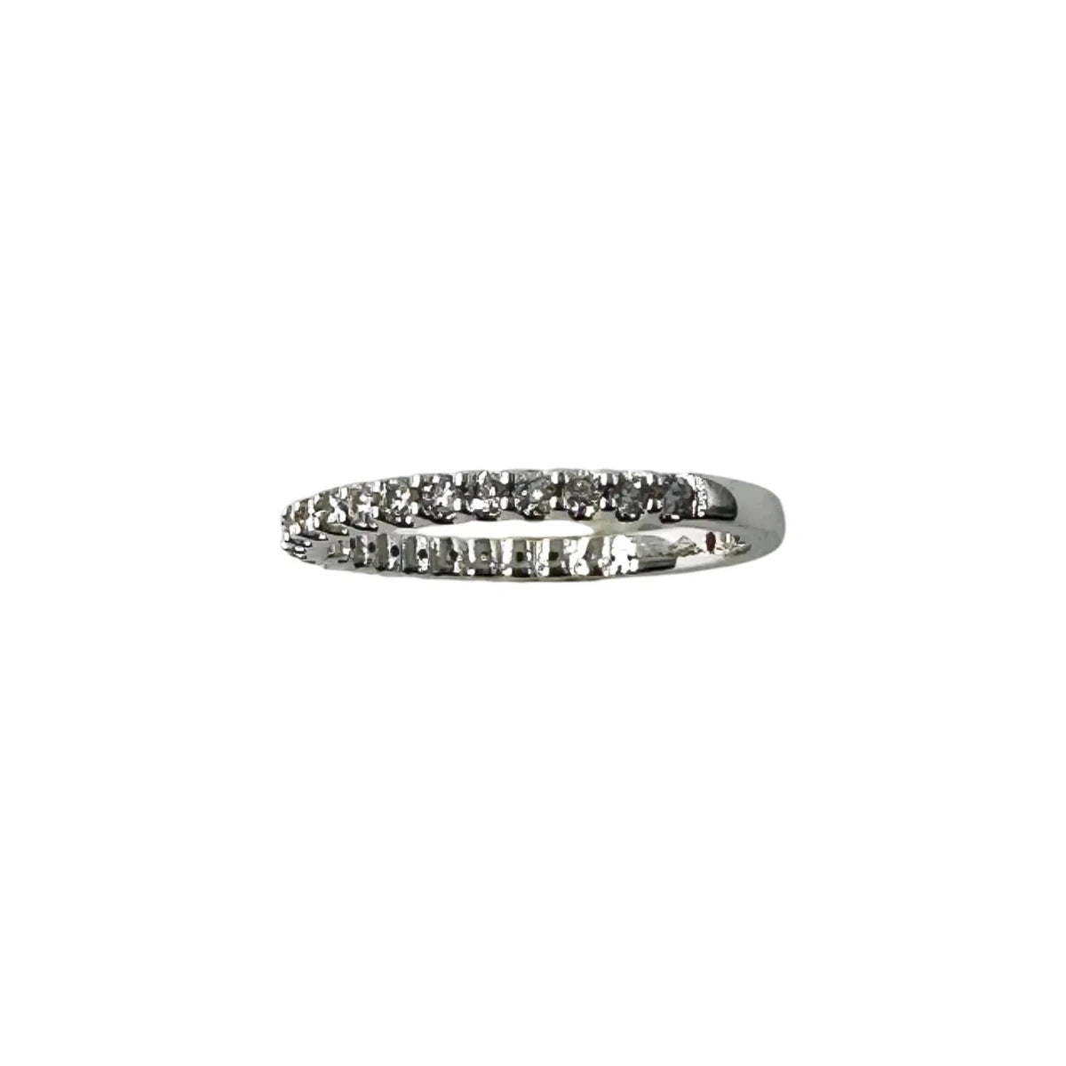 Bague Alliance JULIETTE en or blanc et diamants - Castafiore