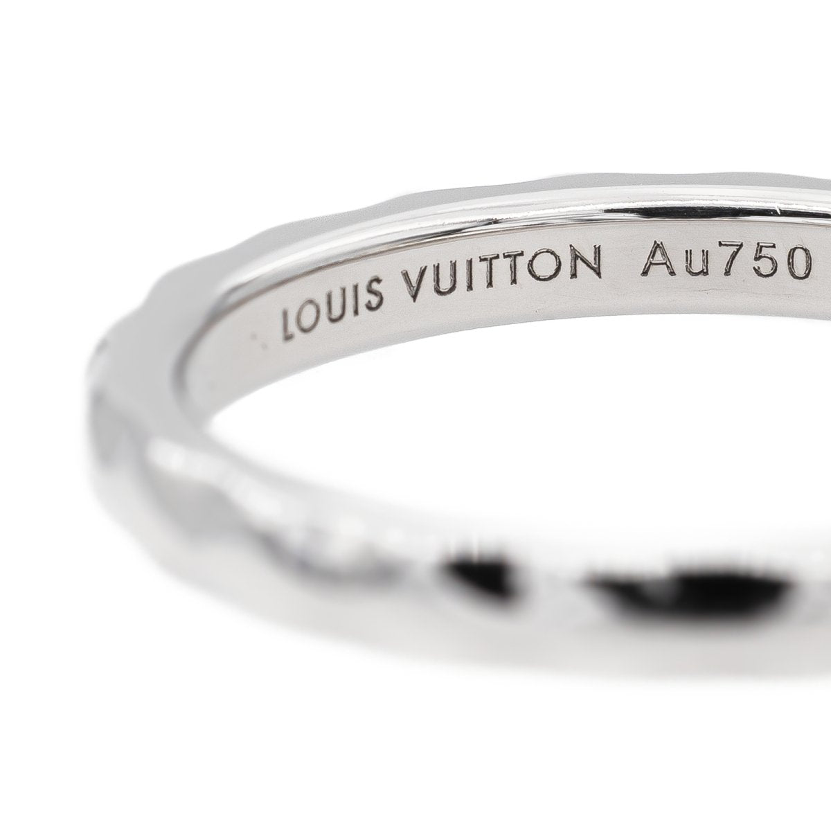 Bague Alliance LOUIS VUITTON en or blanc - Castafiore