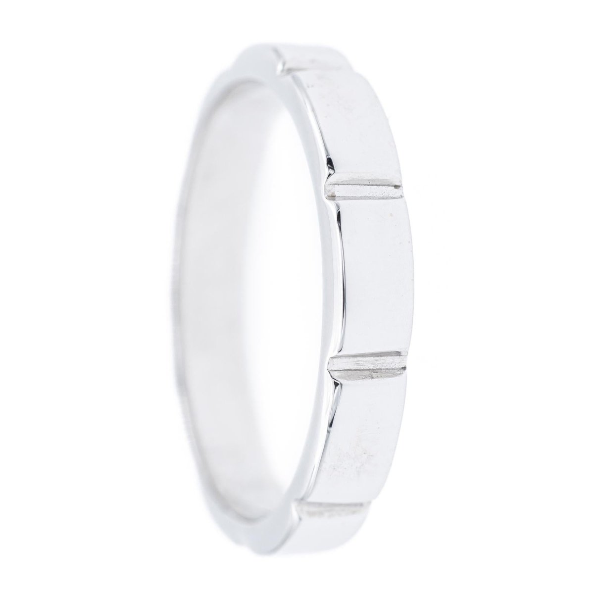 Bague Alliance MAUBOUSSIN "Amour de ma vie" en or blanc - Castafiore