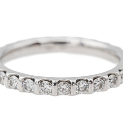 Bague Alliance MAUBOUSSIN en or blanc et diamants - Castafiore