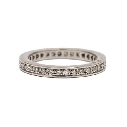 Bague Alliance MAUBOUSSIN en or blanc et diamants - Castafiore