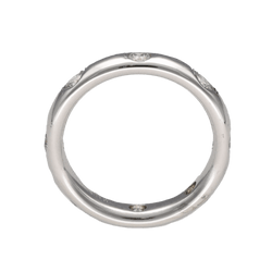 Bague Alliance MAUBOUSSIN en or blanc et diamants - Castafiore