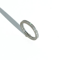 Bague Alliance MAUBOUSSIN en or blanc et diamants - Castafiore